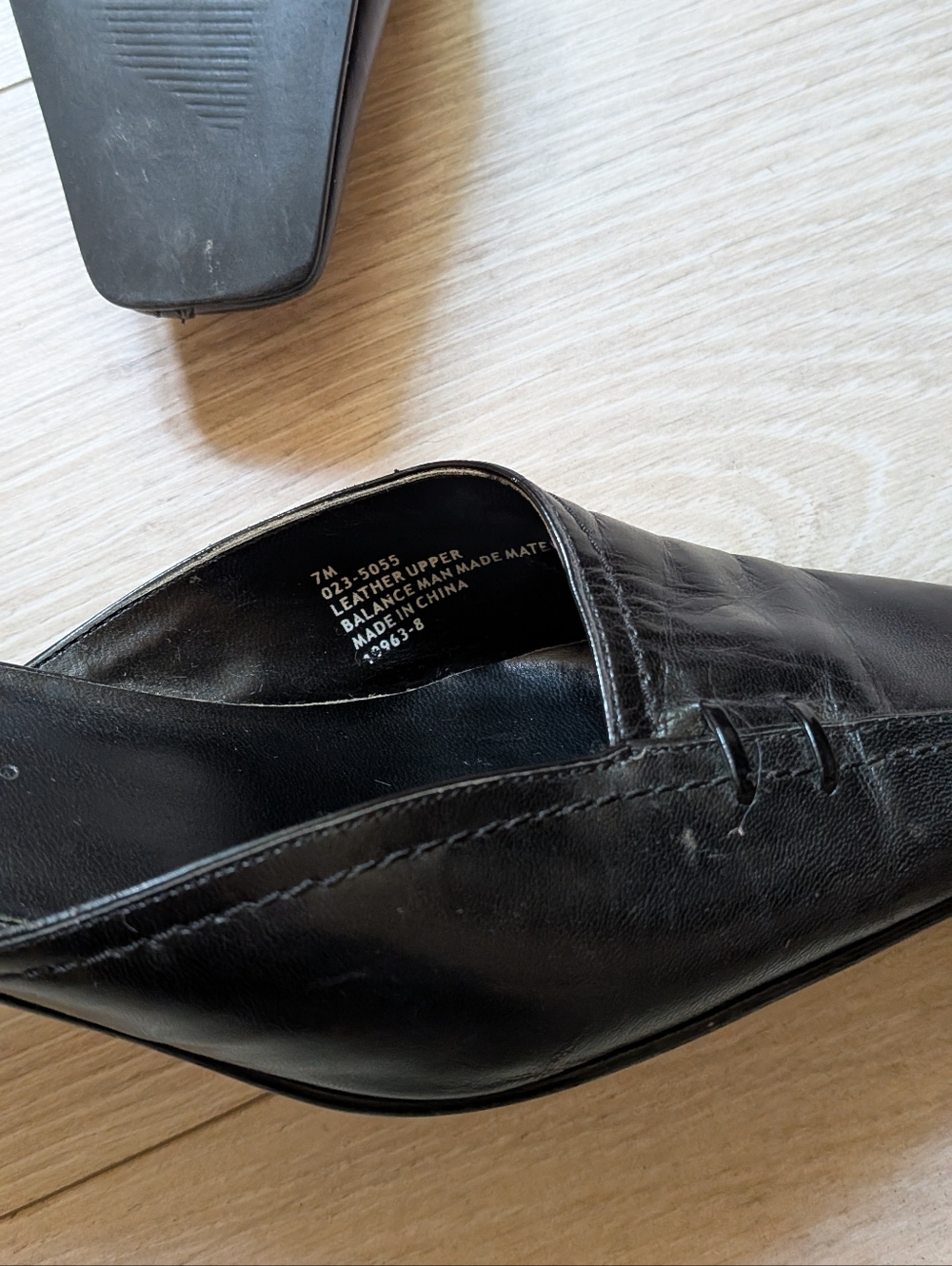 Worthington Leather Mules - Picture 3 of 4